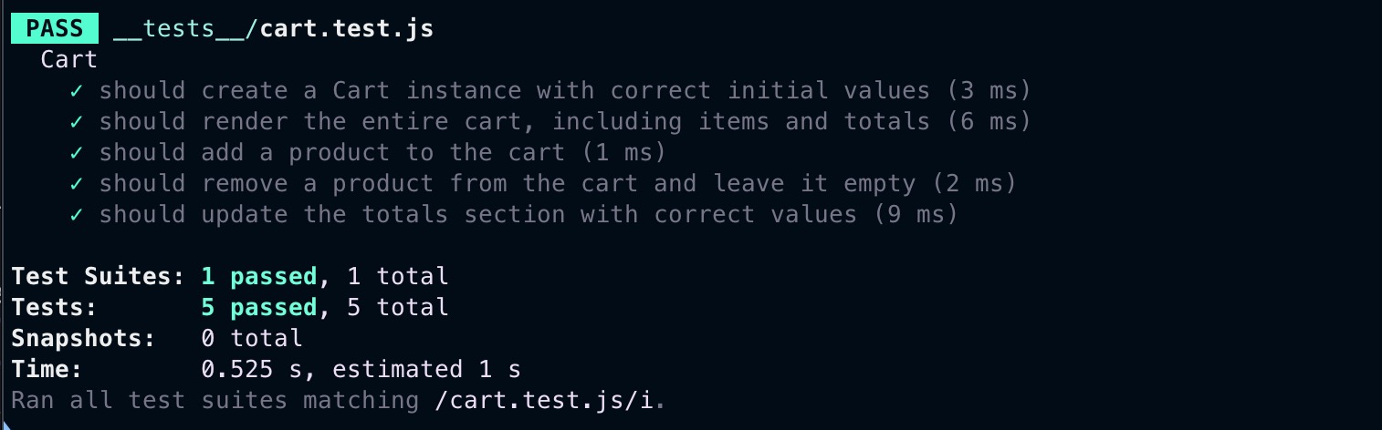 Unit testing results passing